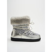 LOLA ESPELETA - Bottines/Boots argent en textile - Femme - Taille 37 - Modz