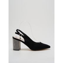 XTI - Escarpins noir en autre matiere - Femme - Taille 38 - Modz