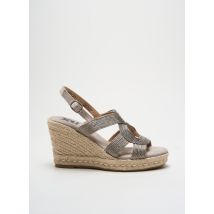 XTI - Espadrilles gris en autre matiere - Femme - Taille 36 - Modz