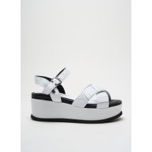 CARMELA - Sandales/Nu pieds blanc en cuir - Femme - Taille 41 - Modz