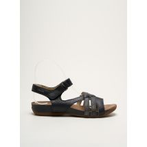 MEPHISTO - Sandales/Nu pieds noir en cuir - Femme - Taille 36 - Modz