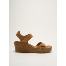 PANAMA JACK - Sandales/Nu pieds marron en cuir - Femme - Taille 40 - Modz