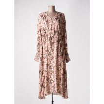 MOS MOSH - Robe mi-longue beige en polyester - Femme - Taille 34 - Modz