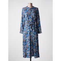 WHITE STUFF - Robe mi-longue bleu en viscose - Femme - Taille 36 - Modz