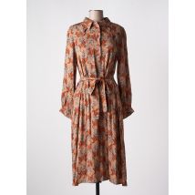 INDI & COLD - Robe mi-longue gris en viscose - Femme - Taille 40 - Modz