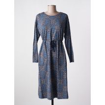 WHITE STUFF - Robe mi-longue bleu en viscose - Femme - Taille 38 - Modz