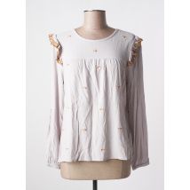 INDI & COLD - Blouse gris en viscose - Femme - Taille 34 - Modz