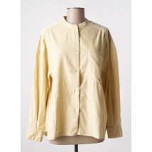 AMOUR - Chemisier beige en coton - Femme - Taille 38 - Modz