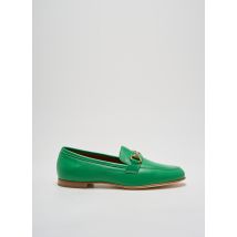 SPAZIOZERO8 - Mocassins vert en cuir - Femme - Taille 36 - Modz