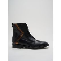 LES:VENUES - Bottines/Boots noir en cuir - Femme - Taille 39 - Modz