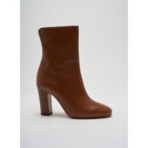 LES:VENUES - Bottines/Boots marron en cuir - Femme - Taille 38 - Modz