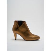 LES:VENUES - Bottines/Boots or en cuir - Femme - Taille 39 - Modz