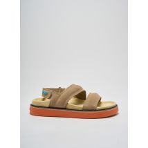HOFF - Sandales/Nu pieds marron en cuir - Femme - Taille 40 - Modz
