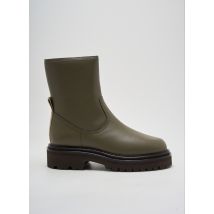 HOFF - Bottines/Boots vert en cuir - Femme - Taille 41 - Modz