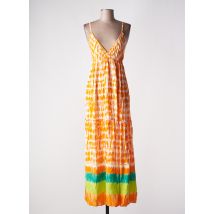 OTTANTOTTO - Robe longue orange en viscose - Femme - Taille TU - Modz