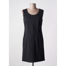 MENSI COLLEZIONE - Robe courte noir en coton - Femme - Taille 38 - Modz