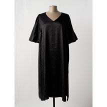 ZHENZI - Robe mi-longue noir en polyester - Femme - Taille 46 - Modz