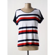 NATURAL - T-shirt bleu en viscose - Femme - Taille 42 - Modz