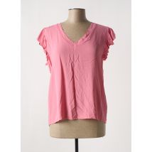 FLIRT COLLECTION - Top rose en viscose - Femme - Taille 44 - Modz