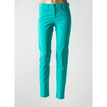 COUTURIST - Pantalon slim bleu en coton - Femme - Taille 36 - Modz