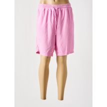 ZHENZI - Short rose en polyester - Femme - Taille 46 - Modz