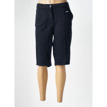 MAE MAHE - Bermuda bleu en coton - Femme - Taille 44 - Modz