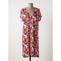 ROSE POMME - Robe mi-longue rouge en viscose - Femme - Taille 40 - Modz