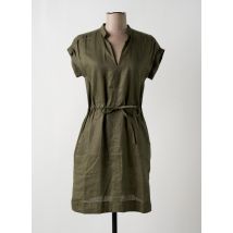 LA FEE MARABOUTEE - Robe courte vert en lin - Femme - Taille 38 - Modz