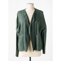 O'MER - Veste casual vert en lin - Femme - Taille 36 - Modz