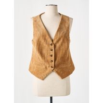 O'MER - Gilet sans manche marron en polyester - Femme - Taille 40 - Modz