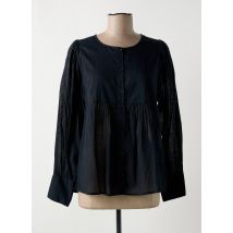 STELLA FOREST - Chemisier noir en coton - Femme - Taille 40 - Modz