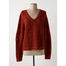 KOCCA - Pull marron en polyamide - Femme - Taille 44 - Modz