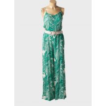 KOCCA - Combi-pantalon vert en viscose - Femme - Taille 38 - Modz