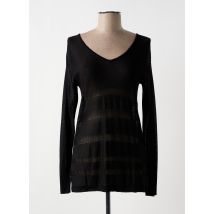 WOM & NOW - Pull noir en viscose - Femme - Taille 34 - Modz
