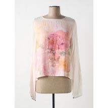 LEIDIRO - Blouse rose en viscose - Femme - Taille 38 - Modz