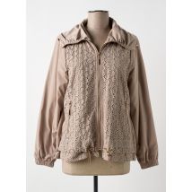 CRISTINA BARROS - Blouson beige en polyamide - Femme - Taille 36 - Modz