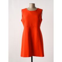 WOM & NOW - Robe courte orange en polyester - Femme - Taille 44 - Modz