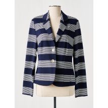 SOMMERMANN - Blazer bleu en viscose - Femme - Taille 38 - Modz