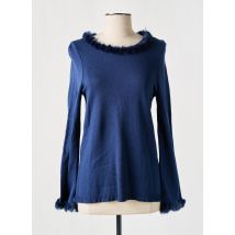 MAILLE DE LUXE - Pull bleu en viscose - Femme - Taille 38 - Modz