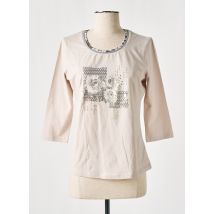 BASLER - Chemisier beige en coton - Femme - Taille 50 - Modz