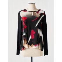 PURE BY LUCIA - T-shirt noir en viscose - Femme - Taille 40 - Modz