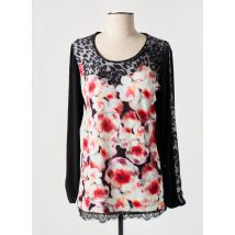 SOMMERMANN - T-shirt noir en polyester - Femme - Taille 40 - Modz