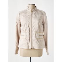 EL INTERNATIONALE - Veste casual beige en polyester - Femme - Taille 38 - Modz