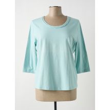 BASLER - T-shirt bleu en coton - Femme - Taille 44 - Modz