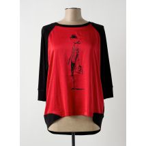 SOMMERMANN - Blouse rouge en polyester - Femme - Taille 44 - Modz