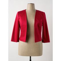 VERA MONT - Veste chic rouge en coton - Femme - Taille 46 - Modz