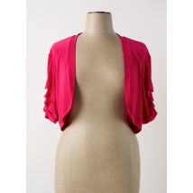 JOSEPH RIBKOFF - Boléro rose en polyester - Femme - Taille 50 - Modz