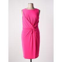 JOSEPH RIBKOFF - Robe mi-longue rose en polyester - Femme - Taille 48 - Modz