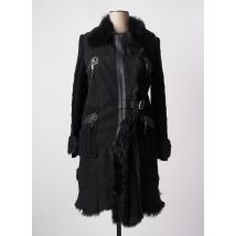 AKHESA - Veste en cuir noir en cuir d'agneau - Femme - Taille 42 - Modz