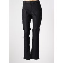 BRUNO SAINT HILAIRE - Pantalon slim noir en coton - Femme - Taille 46 - Modz